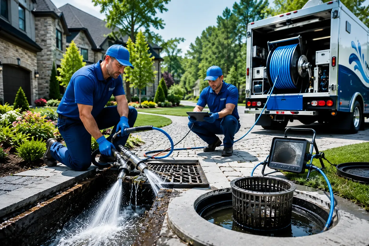 Local outdoor drain cleaning professionals in Dalton, GA