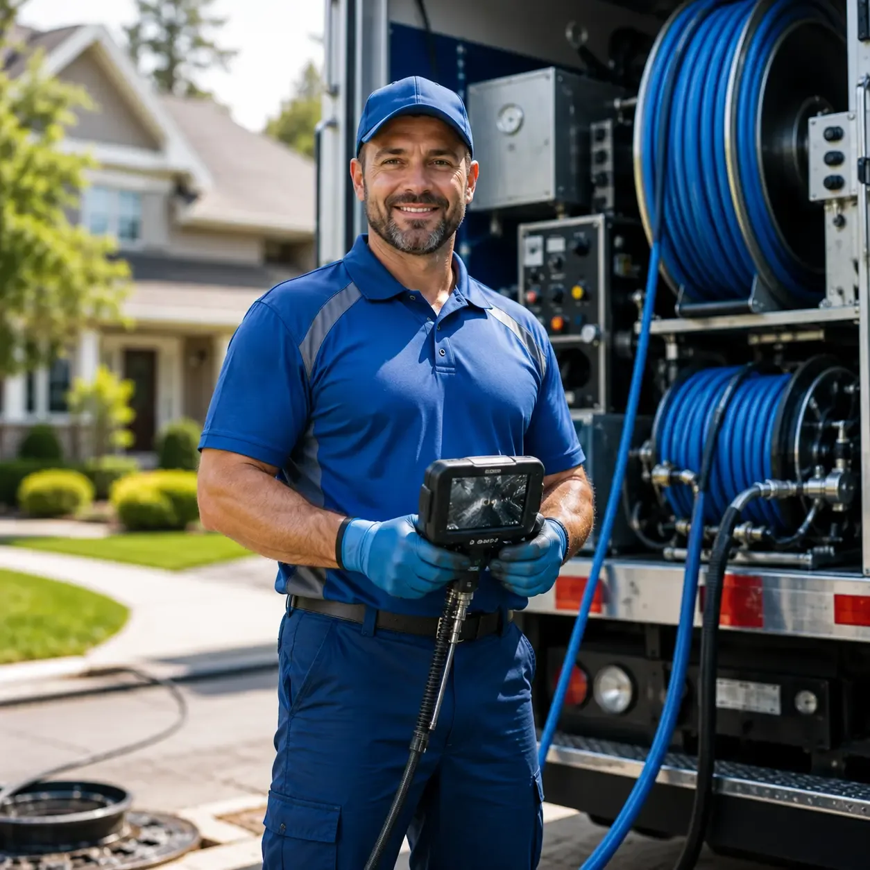 Local outdoor drain cleaning specialists in Dalton, GA